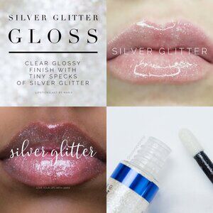 Silver Glitter Gloss LipSense SeneGence New Sealed Tube